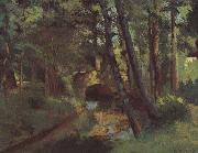 Camille Pissarro Kleine Brucke von Pontoise Germany oil painting artist